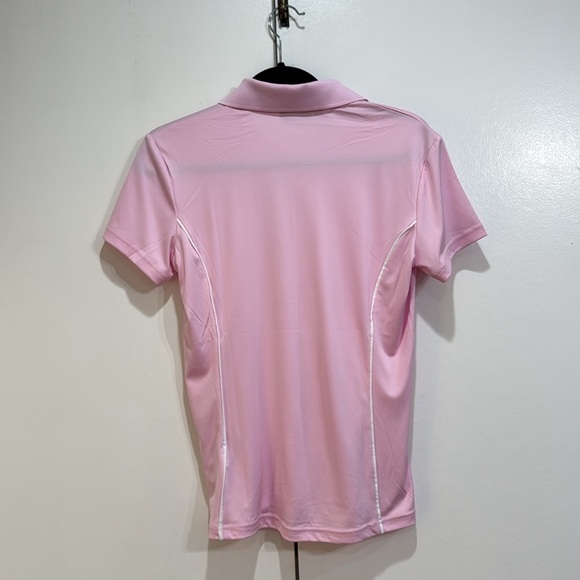 J. Lindeberg Leyla Biograde Jersey Polo Pink Size Medium - Picture 7 of 8